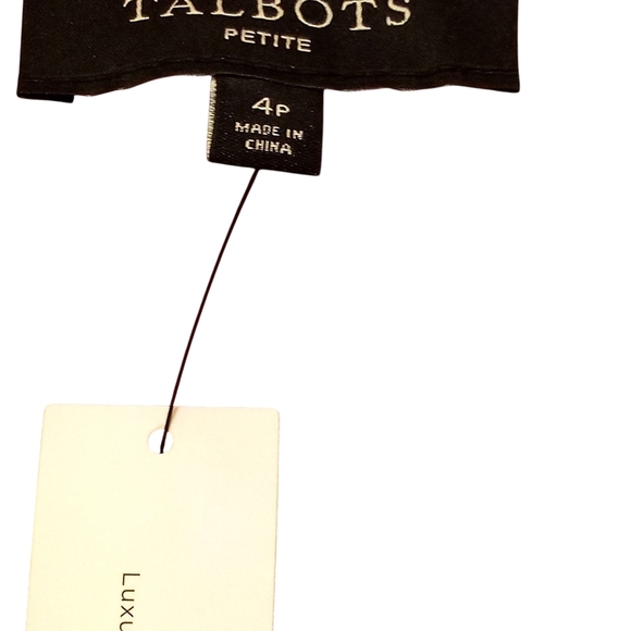 Talbot's Petite - NWT Ladies Fascia PeaCoat, 4-P, Double-Faced, Wool & Nylon,... - Picture 3 of 12